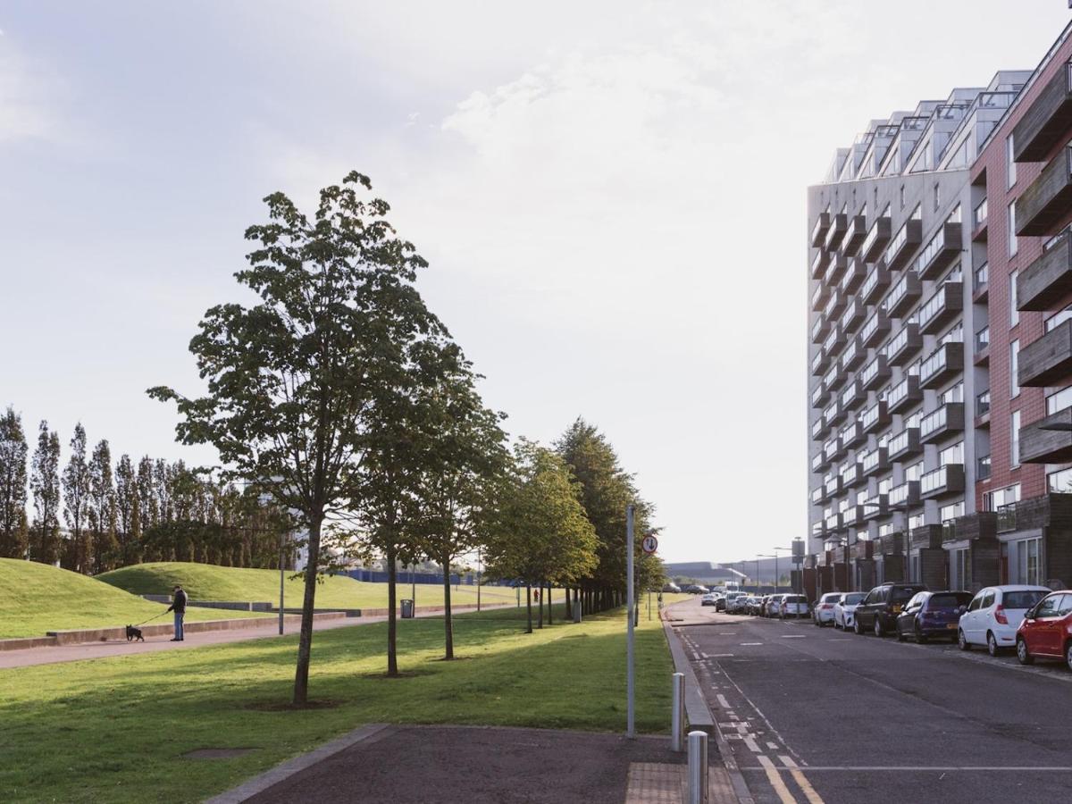 Pass The Keys Lovely 2-Bed Flat Glasgow Harbour Free Parking 외부 사진